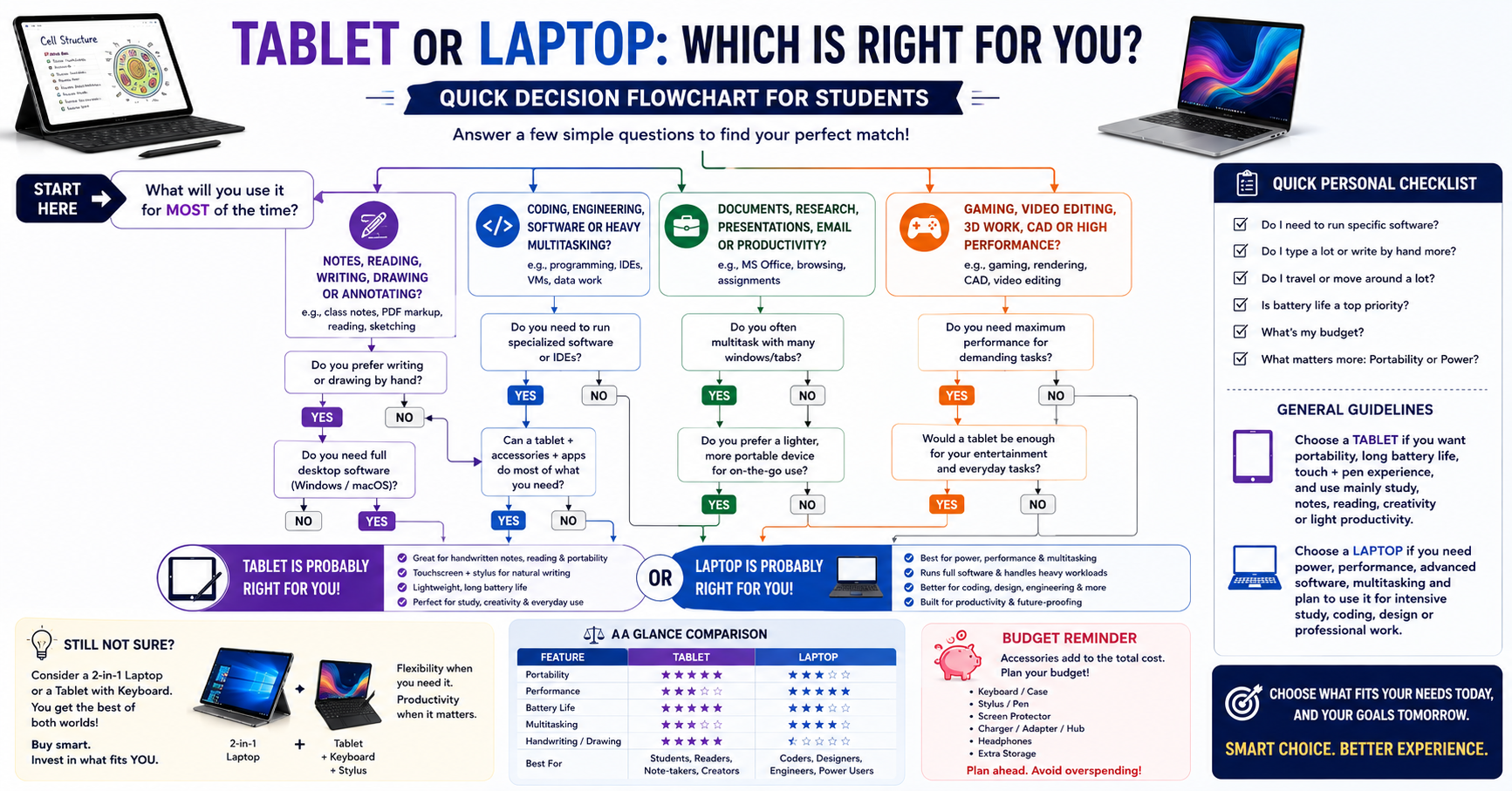 Tablet decision guide